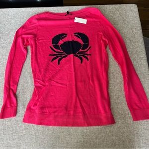 Talbots Pink Crab Sweater